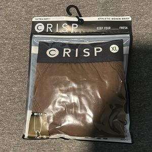 Crisp athletic boxer brief.